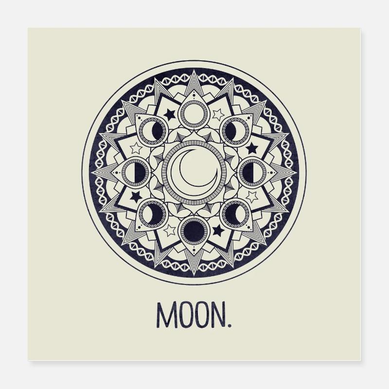 dark . Poster 16" x 16" (40x40 cm)