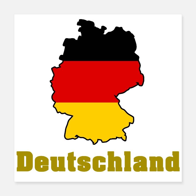 Germany 1 Poster 16" x 16" (40x40 cm)