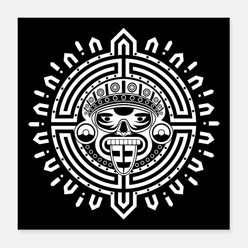 Aztec, Maya et Inka Tekno 23 Poster 40 x 40 cm