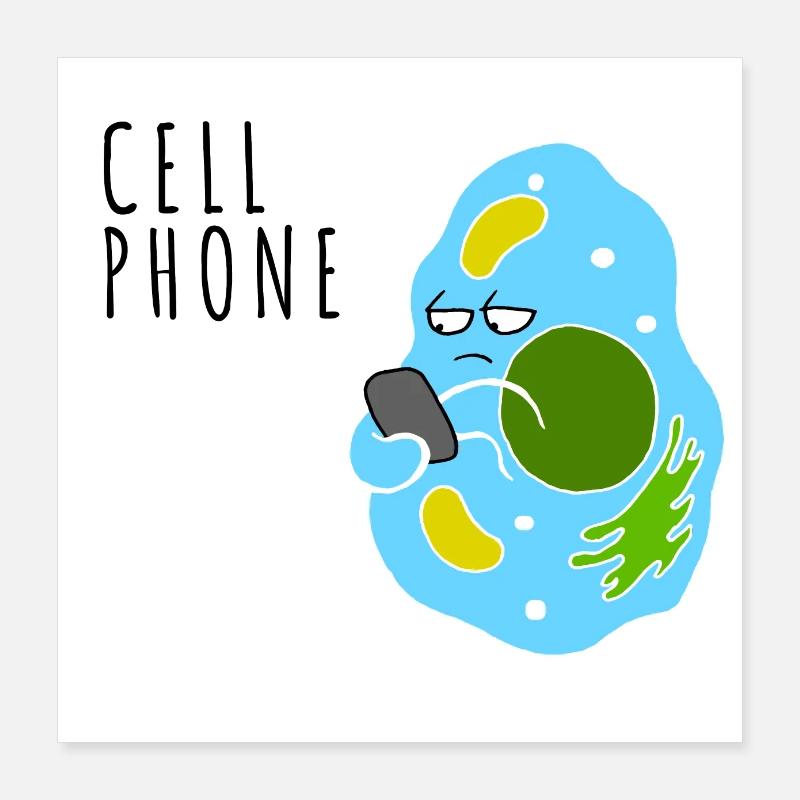 Téléphone portable Poster 40 x 40 cm