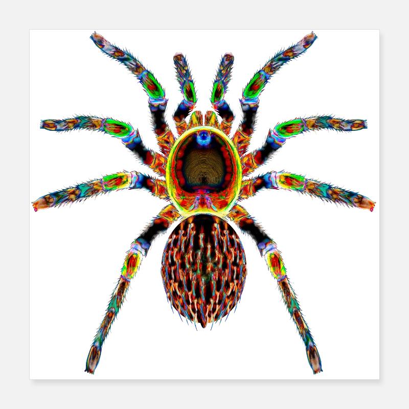 Boogie Spider Poster 16" x 16" (40x40 cm)