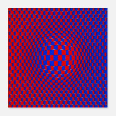 cubi Poster 40x40 cm