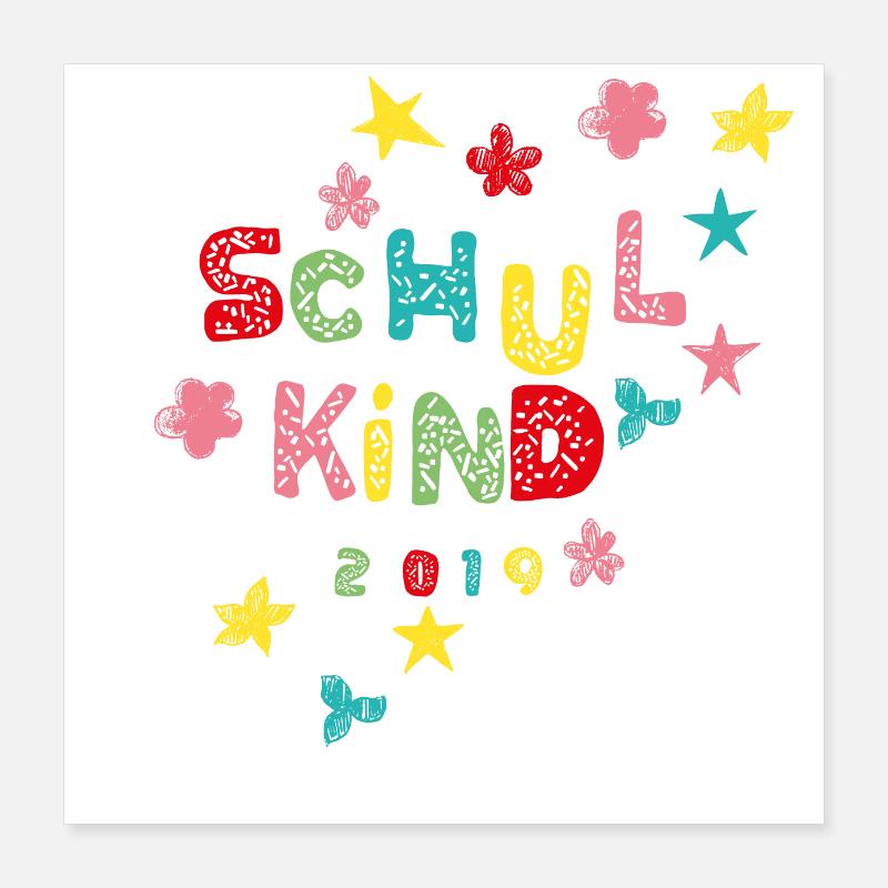 Schoolchild 2019 Poster 16" x 16" (40x40 cm)