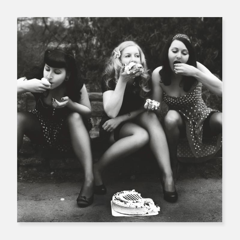 Have a Break, have a Cake - S Poster 40x40 cm