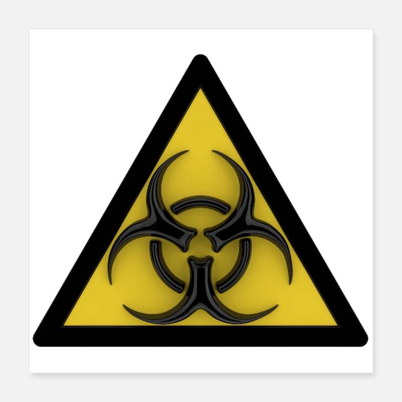 biohazard Poster 16" x 16" (40x40 cm)