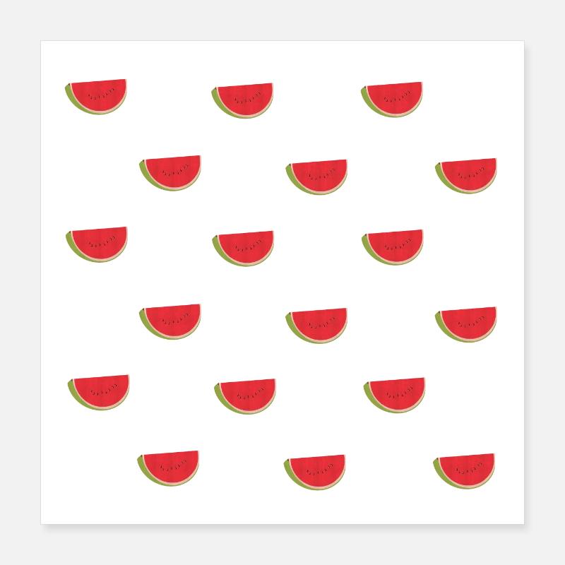 watermelon Poster 16" x 16" (40x40 cm)