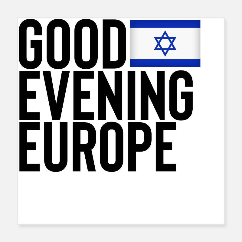eurovision Poster 16" x 16" (40x40 cm)