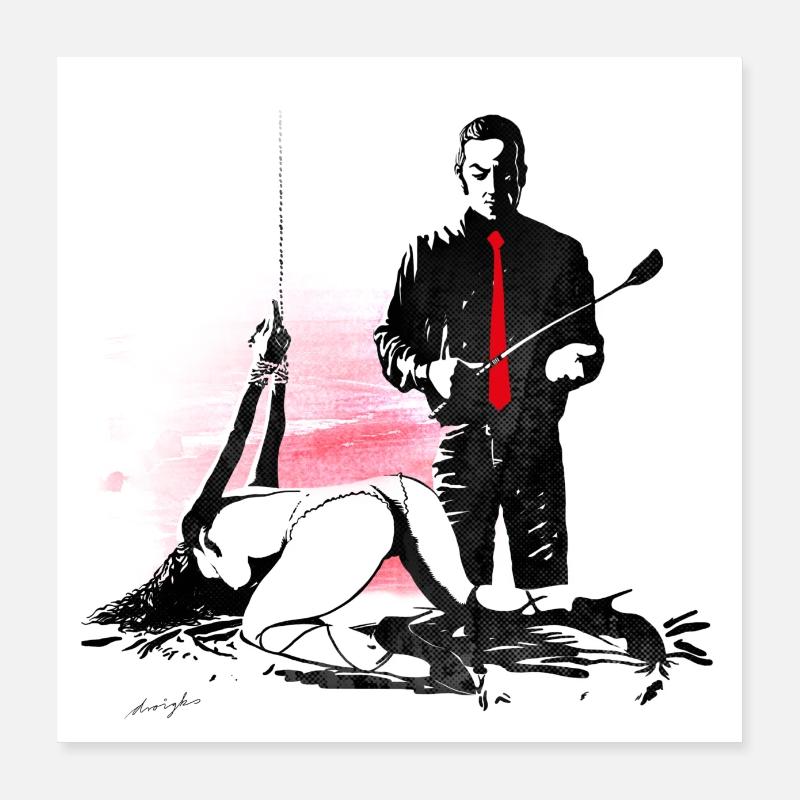 Sadomasochisme Poster 40 x 40 cm