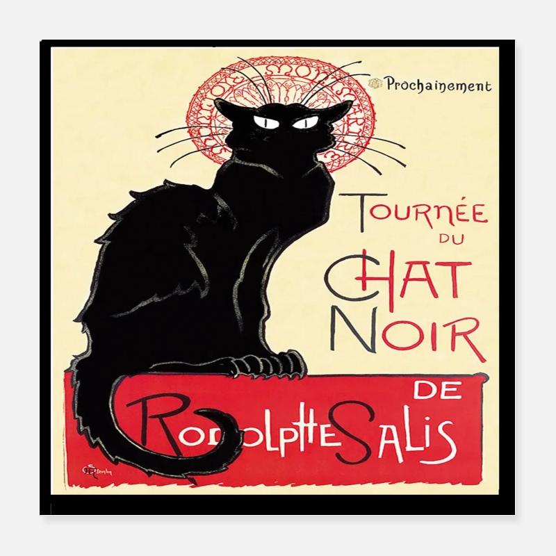 Tournee du Chat Noir Poster 40 x 40 cm