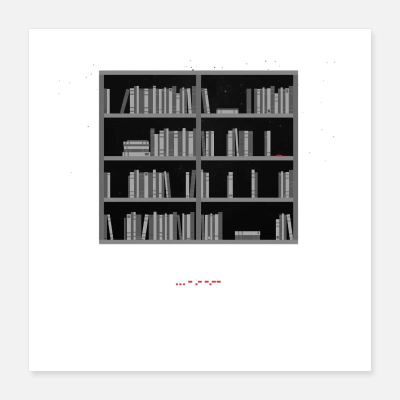 Interstellar "STAY" Poster 16" x 16" (40x40 cm)