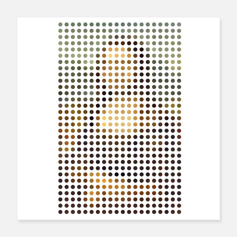 Gioconda Poster 16" x 16" (40x40 cm)