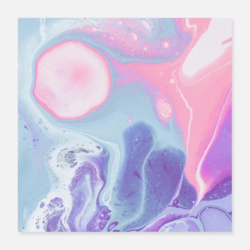 buntes Texturdesign des Mauspads Poster 40x40 cm