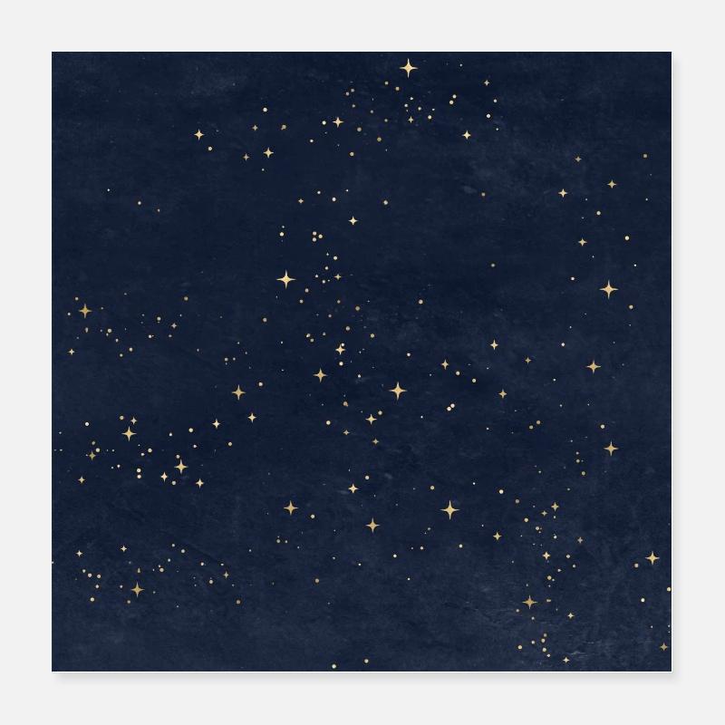 Starry sky gift Poster 16" x 16" (40x40 cm)