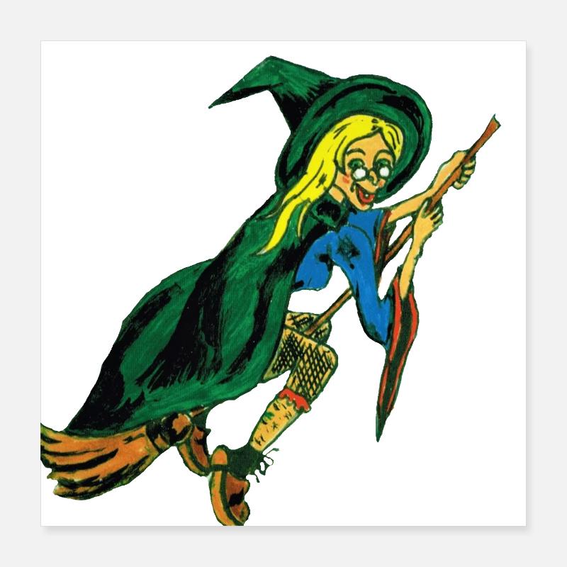 Brocken witch Poster 16" x 16" (40x40 cm)