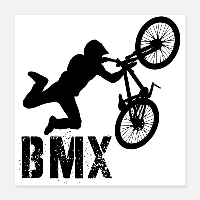 Cascade BMX Poster 40 x 40 cm