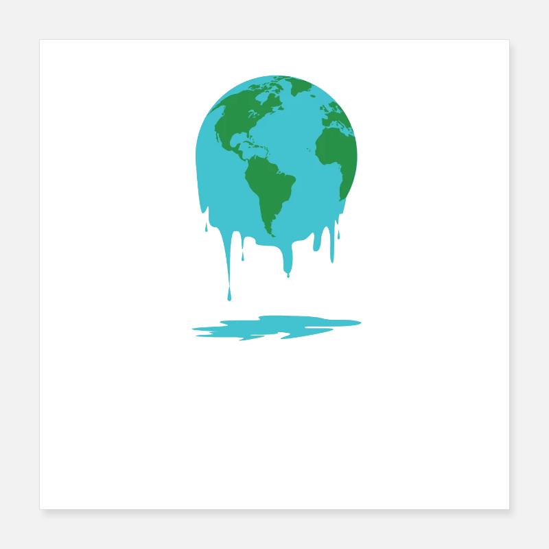 No planet B Poster 16" x 16" (40x40 cm)
