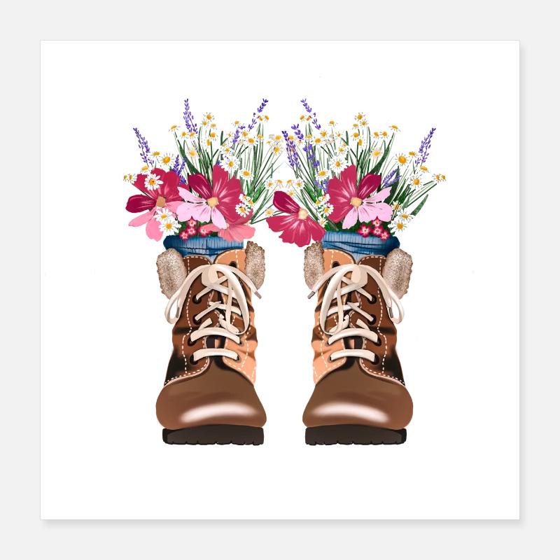 Strauß Poster 40x40 cm