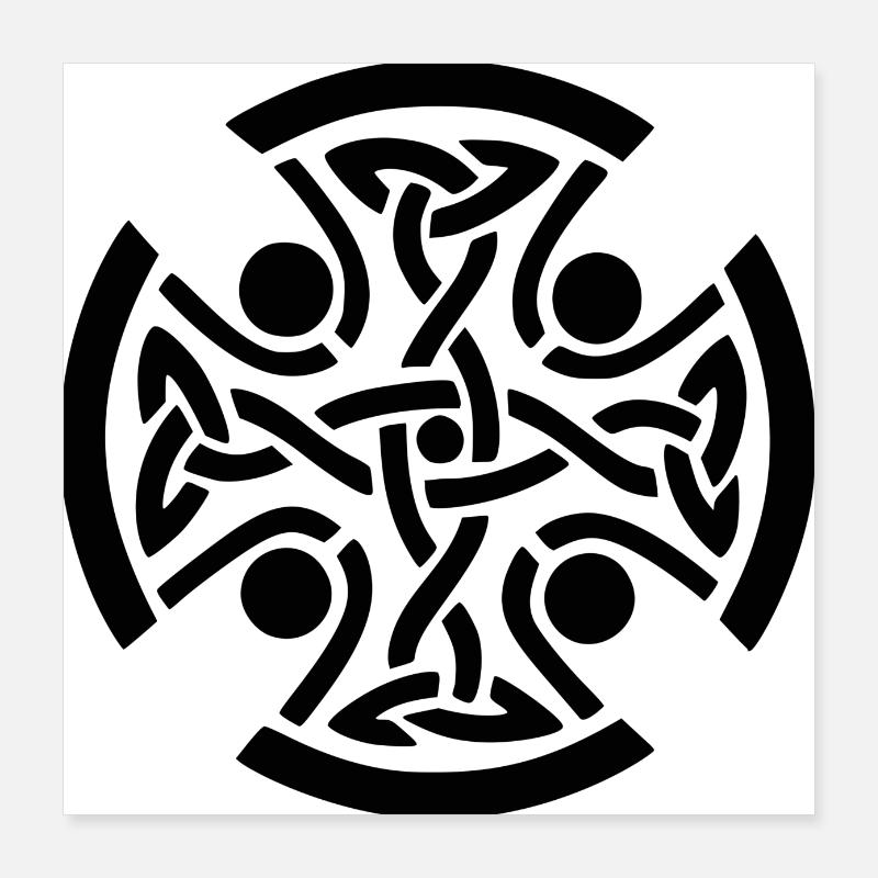 Celtic Poster 40x40 cm