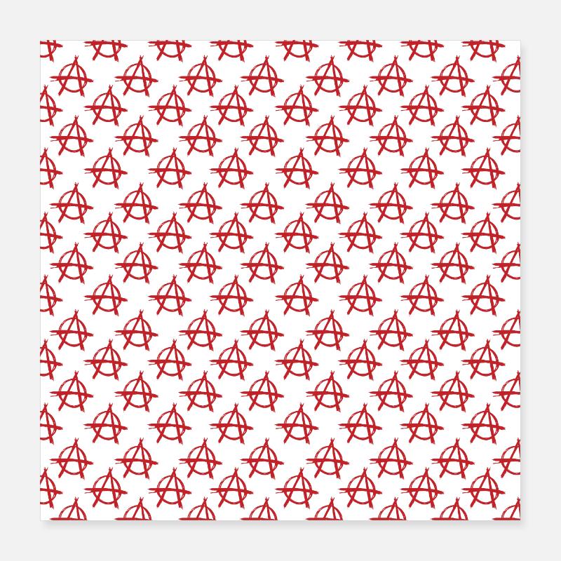 Anarchy Poster 40x40 cm