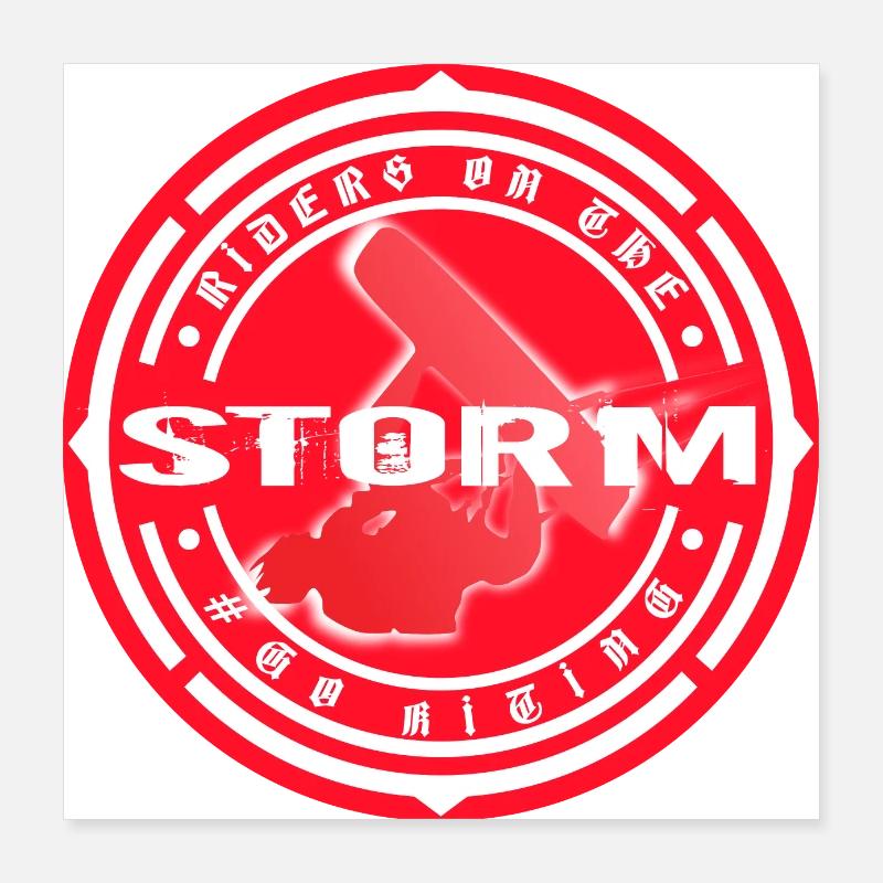 #gokiting kitesurfen Poster 40x40 cm