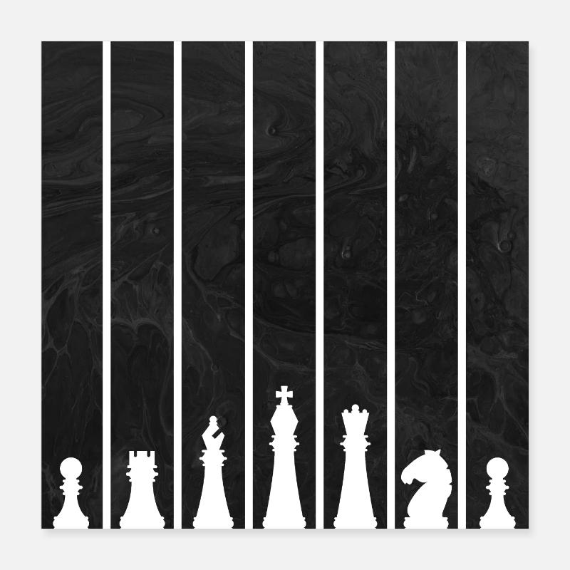 Chess Poster 16" x 16" (40x40 cm)