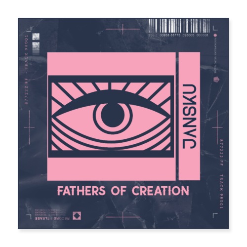 Fathers of Creation - JΛNSKU - Juliste 40 x 40 cm