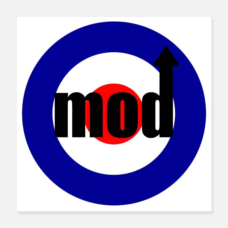 Mod / Quadrophenia Poster 40 x 40 cm