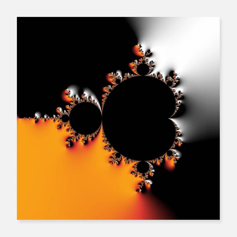 Fractal #43 Poster 16" x 16" (40x40 cm)