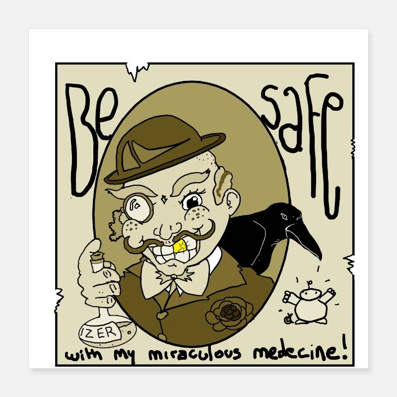 medecine Poster 40 x 40 cm