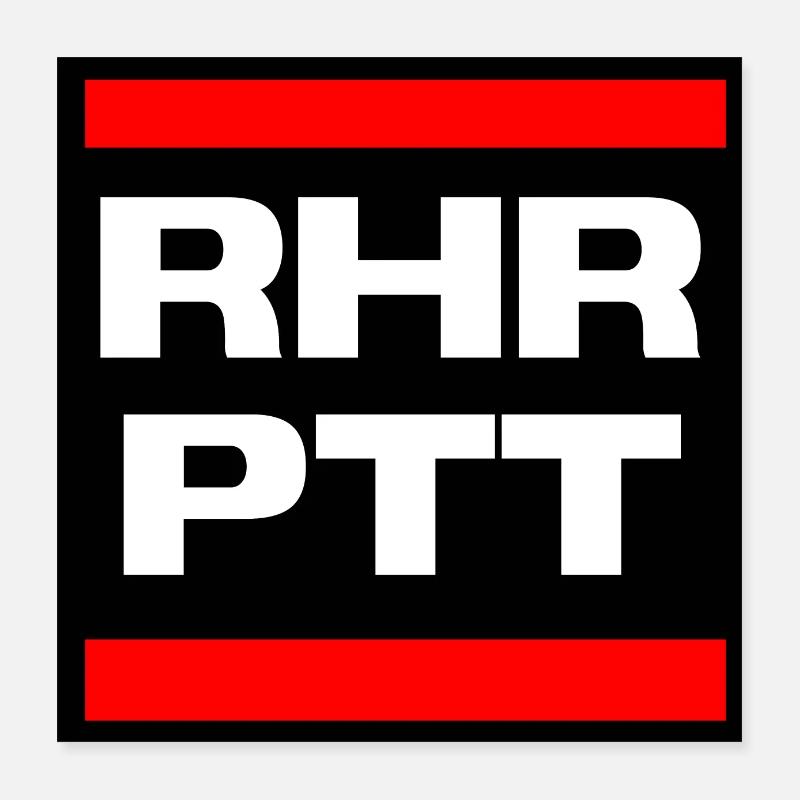 Ruhrpott Poster 40x40 cm