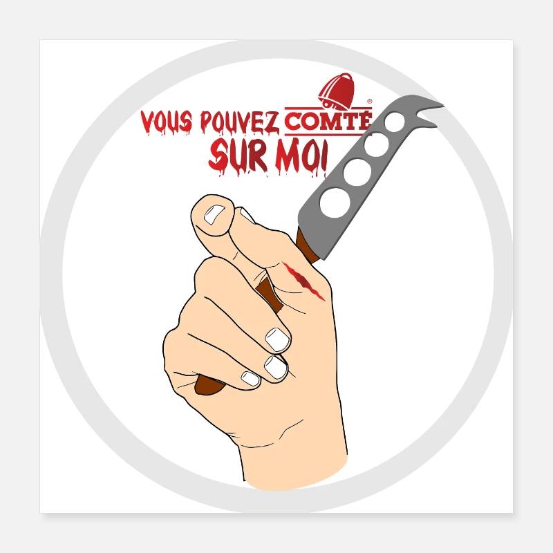 fromage Poster 40 x 40 cm