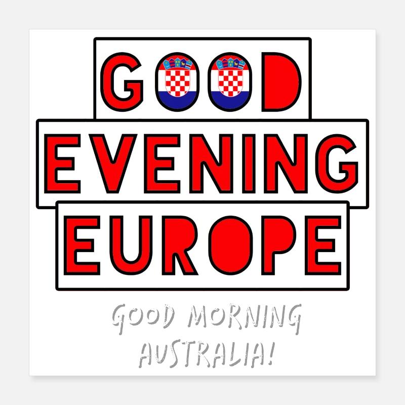 Eurovision Song Contest Poster 16" x 16" (40x40 cm)