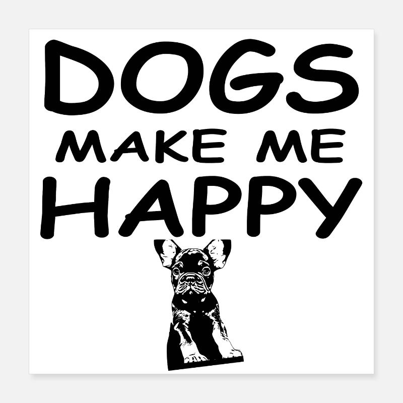 Dog Poster 16" x 16" (40x40 cm)