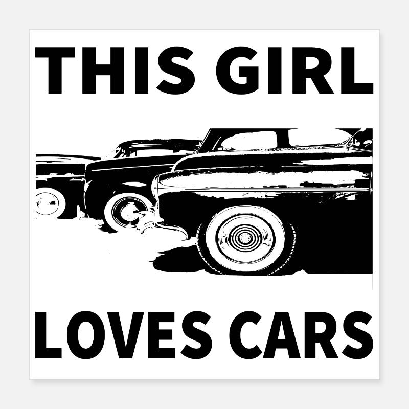 Auto Poster 40x40 cm