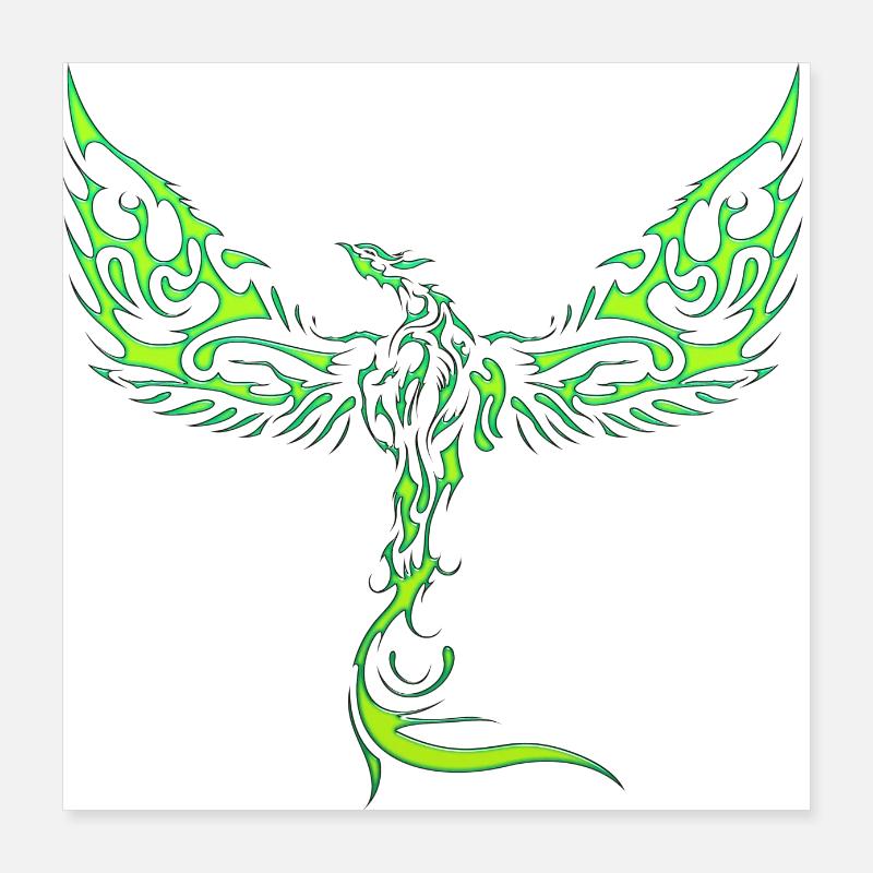 Aigles-Aigles-Aigles-Aigles-Oiseau-Oiseau Poster 40 x 40 cm