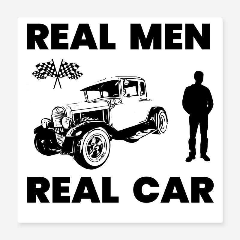 Auto Poster 40x40 cm