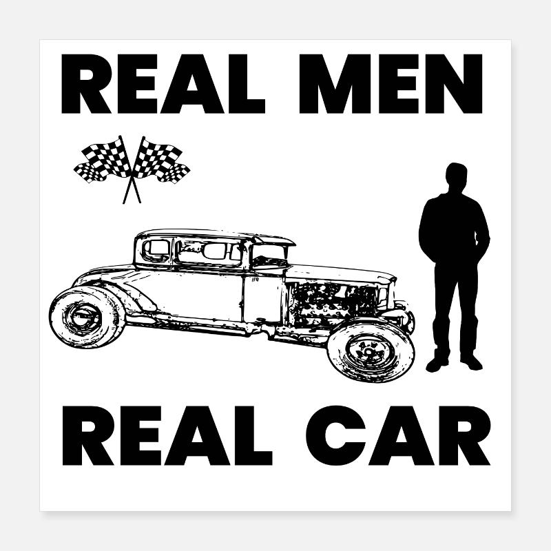 Auto Poster 40x40 cm
