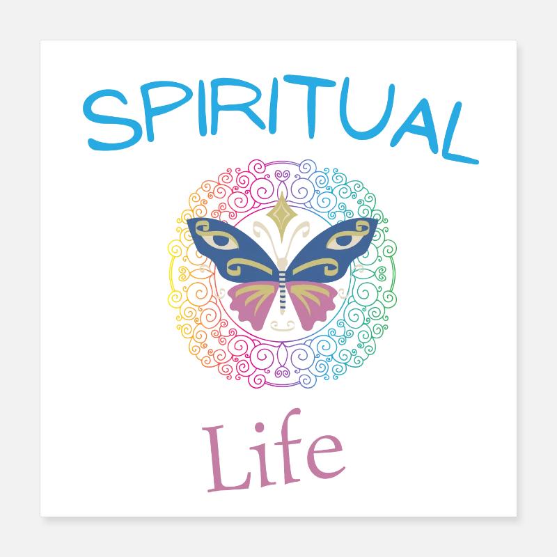 vita spirituale Poster 40x40 cm