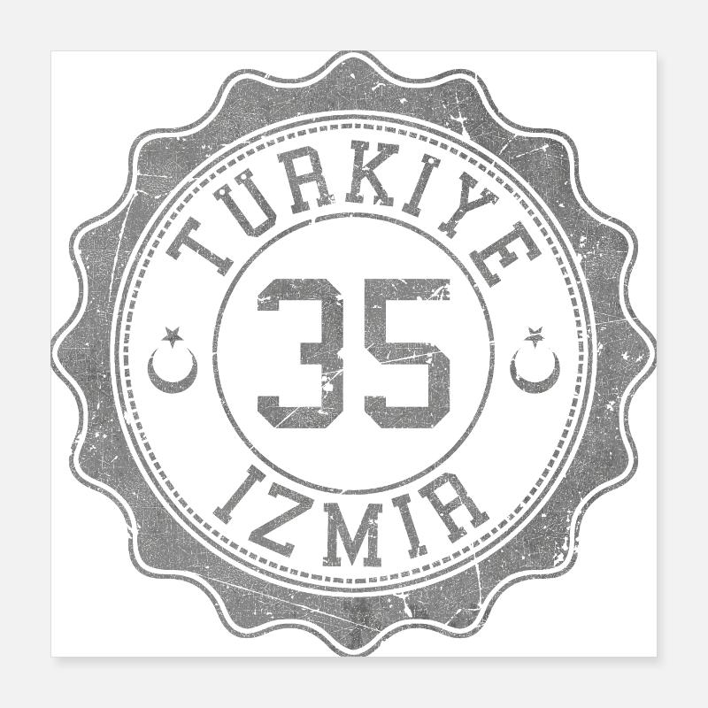 Izmir Poster 16" x 16" (40x40 cm)