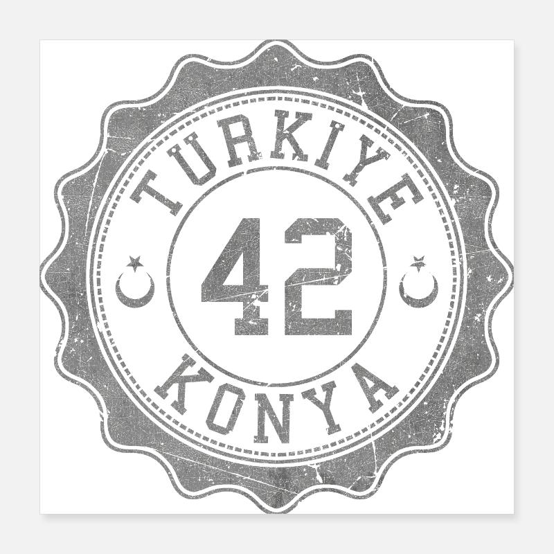 Konya Poster 16" x 16" (40x40 cm)