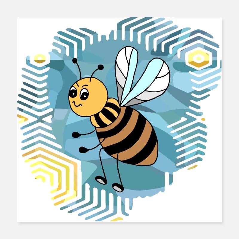 Insect Poster 16" x 16" (40x40 cm)