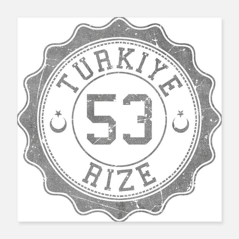 Rize Poster 40 x 40 cm