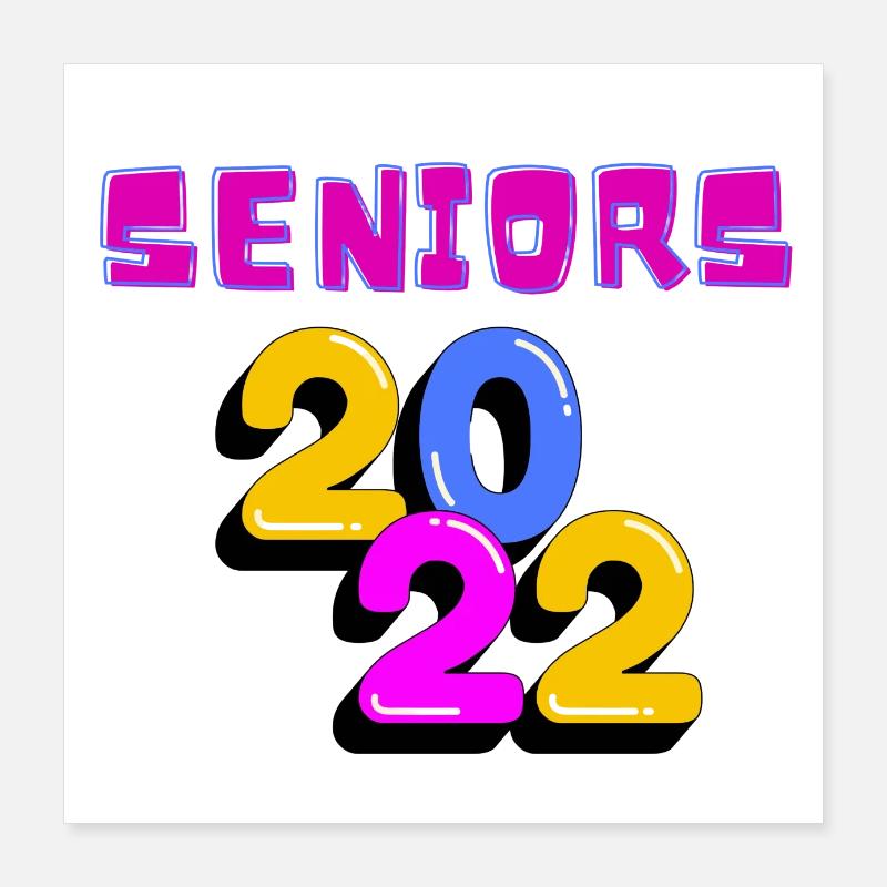 Aînés 2022 Poster 40 x 40 cm