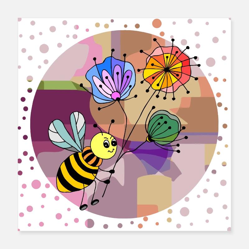 Insecte Poster 40 x 40 cm