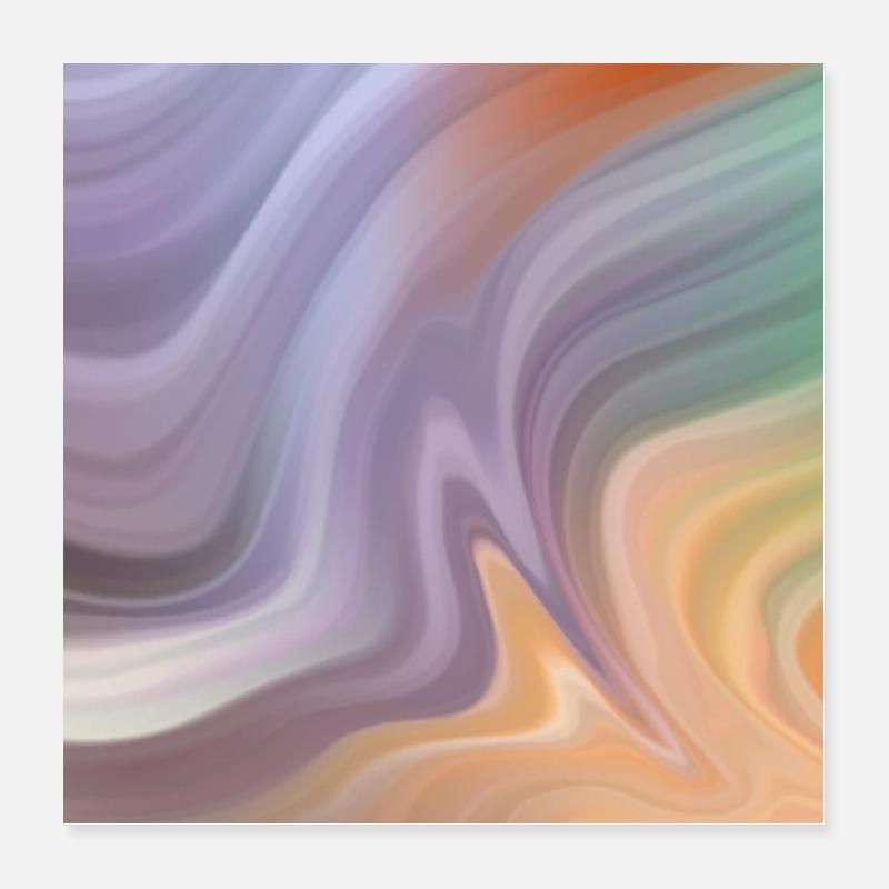Colourful Gradient 6 Poster 16" x 16" (40x40 cm)
