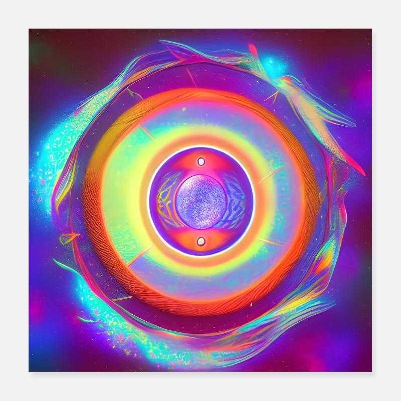 Circle of Life Poster 16" x 16" (40x40 cm)