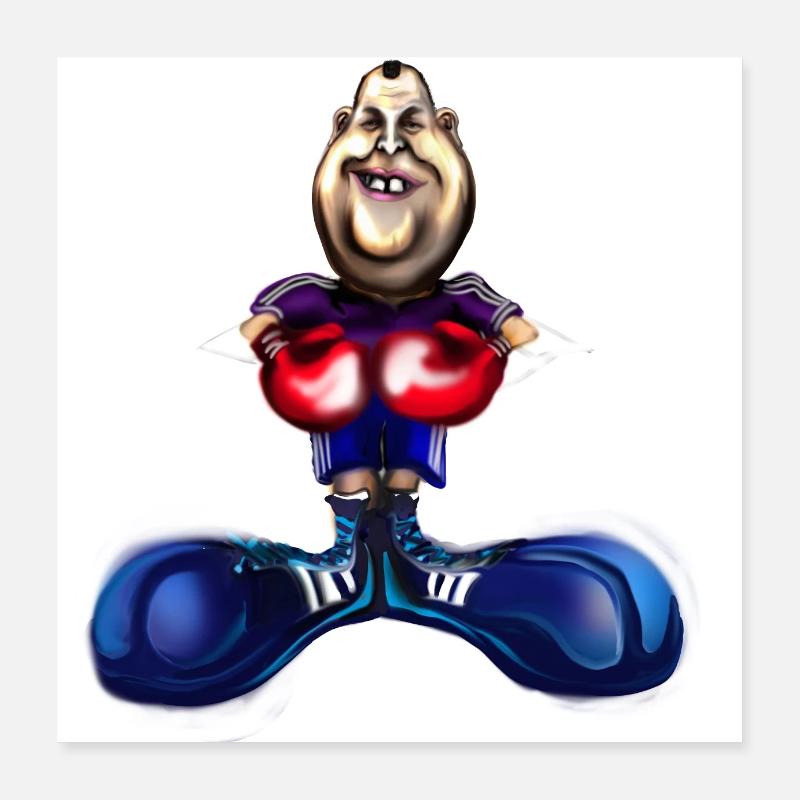 Chris I Poster 40x40 cm