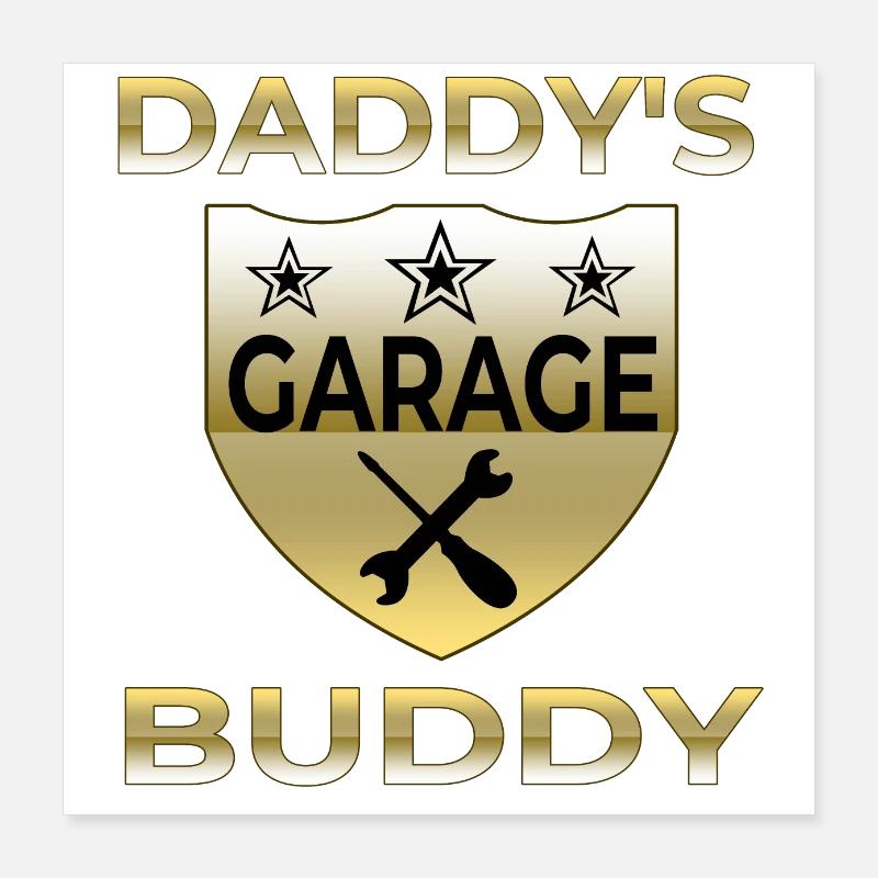 Garage Poster 40 x 40 cm