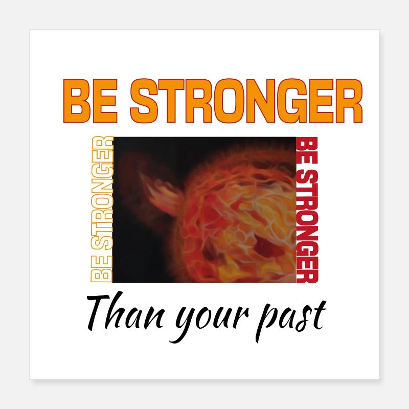 Solar storm central star Poster 16" x 16" (40x40 cm)