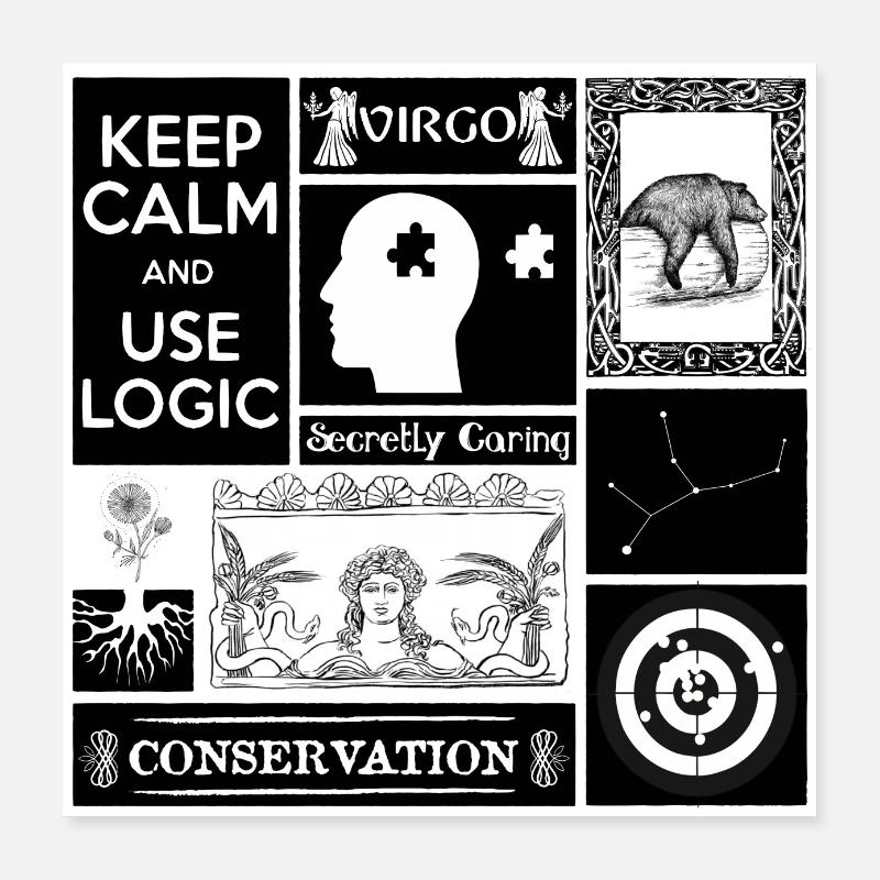 JUNGFRAU Poster 40x40 cm